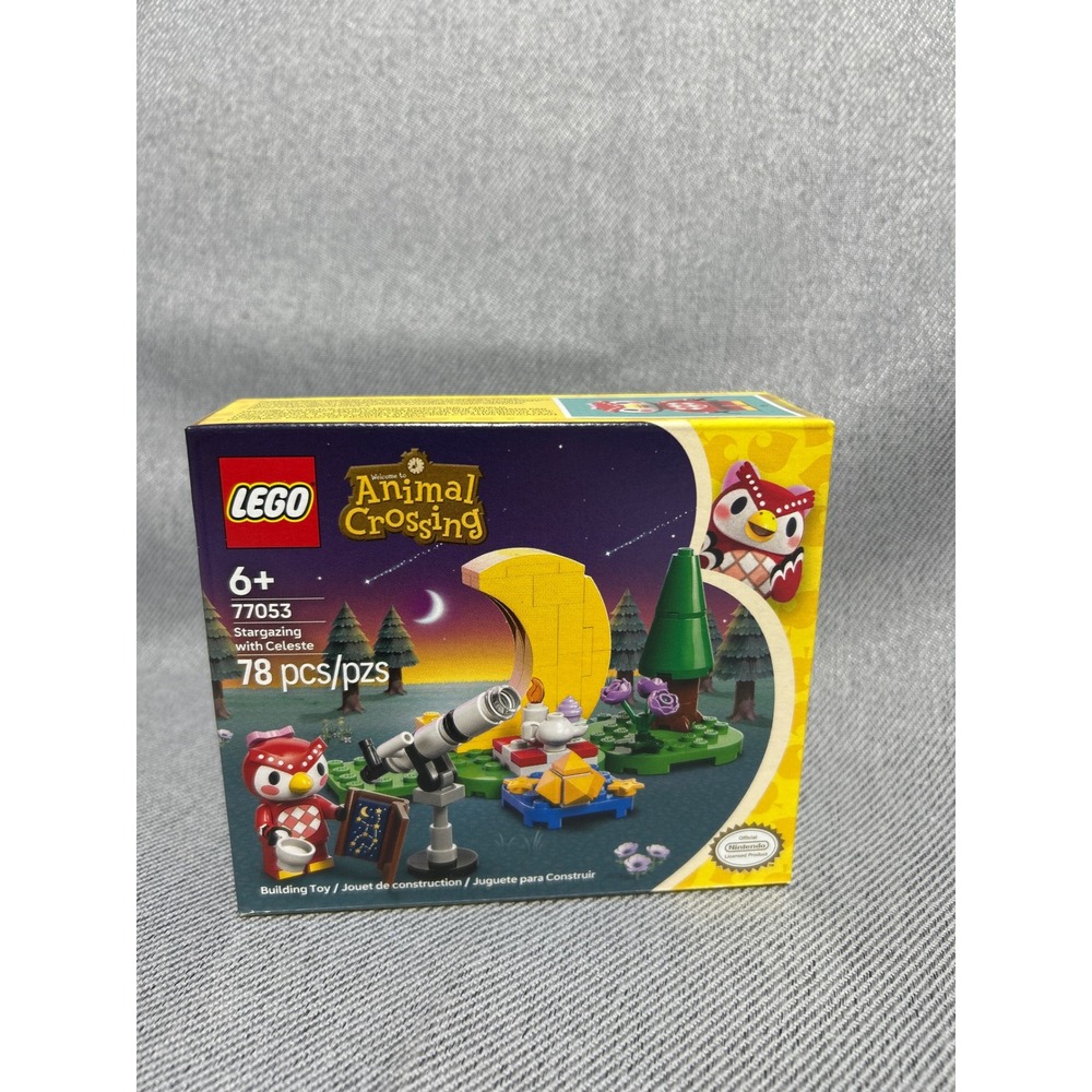 LEGO Animal Crossing Stargazing with Celeste 77053 78 Pieces New Multicolor Set